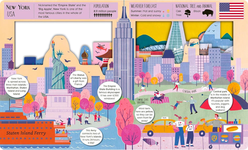 Cities of the World- Board Book