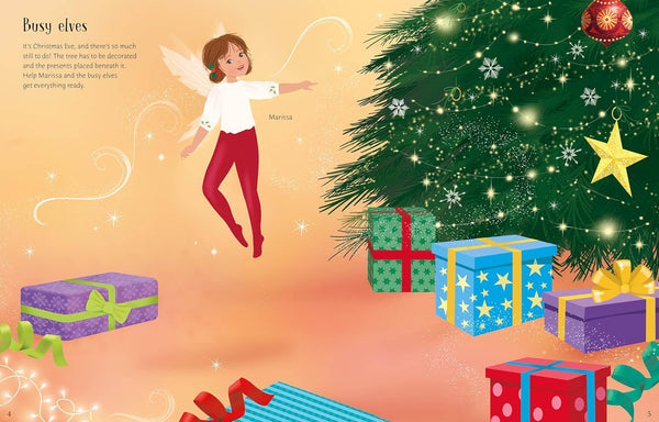 Sticker Dolly Dressing Christmas Fairies - Sticker Book