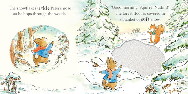 Peter's Snowy Christmas: A Touch-and-Feel Book