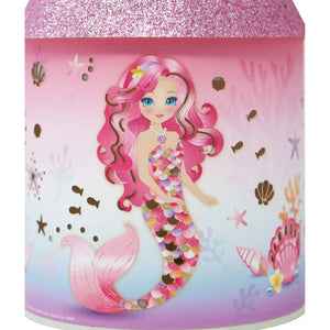 Mermazing Mermaid Led Colour Changing Lantern - Pink Poppy