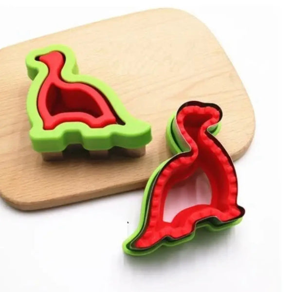 Sandwich Seal Cutters - Stainless Steel - Dinosaur - Mum Made Yum