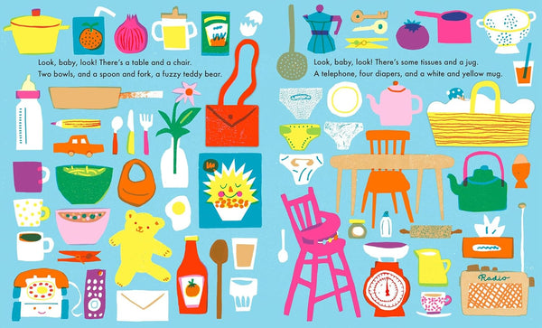 Look Baby Look: At Home - Hardback Book