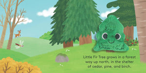 Little Fir Tree: Finger Puppet Book - Kids Book