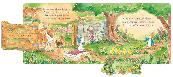 Jemima Puddle-Duck's Farmyard Muddle - Peter Rabbit Book