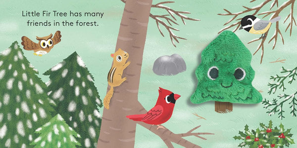 Little Fir Tree: Finger Puppet Book - Kids Book