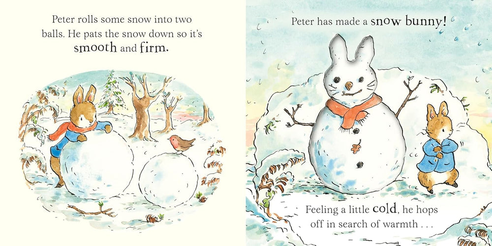 Peter's Snowy Christmas: A Touch-and-Feel Book