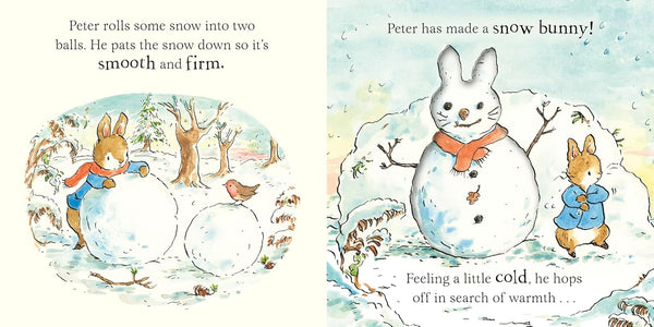Peter's Snowy Christmas: A Touch-and-Feel Book