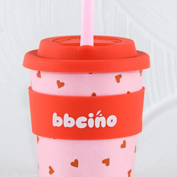 Sweetheart Kids Keep Cup - 240ml (Straw Included) - BBCINO