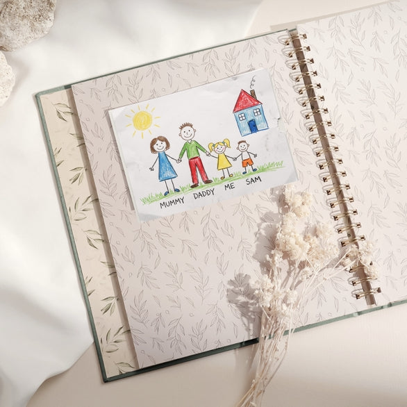 Evergreen - School Memory Book (Blush) - Peachly