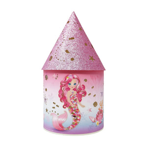 Mermazing Mermaid Led Colour Changing Lantern - Pink Poppy