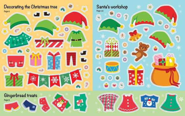 Sticker Dress-Up - Santa & Friends - Hardie Grant