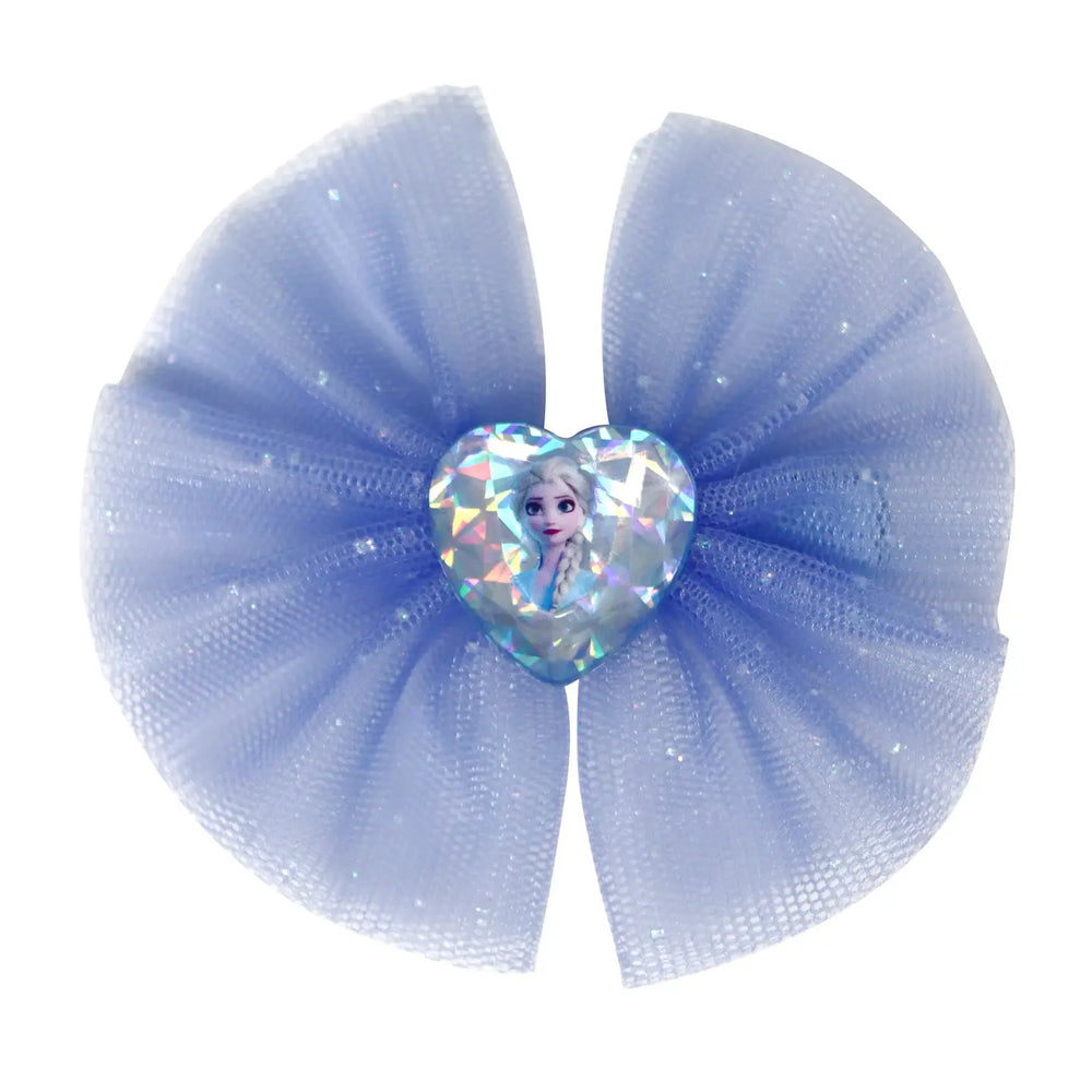 Disney Frozen Elsa Glitter Heart Hair Elastic - Pink Poppy
