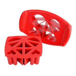 Funbites Sandwich Cutter - Red Hearts - Mini Hippo DISCOUNTED