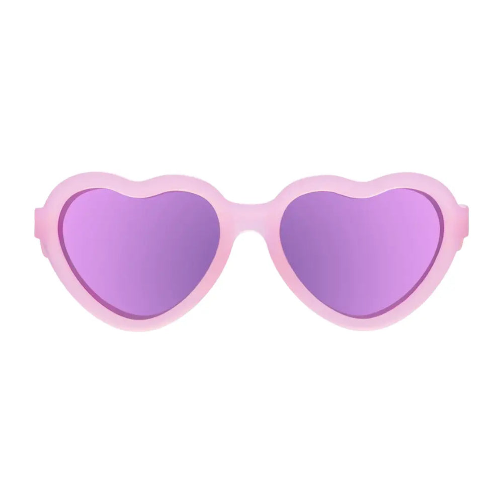 Frosted Pink Hearts - The Influencer - Polarized Babiators