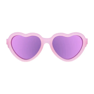 Frosted Pink Hearts - The Influencer - Polarized Babiators