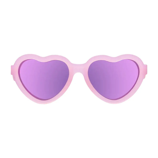 Frosted Pink Hearts - The Influencer - Polarized Babiators