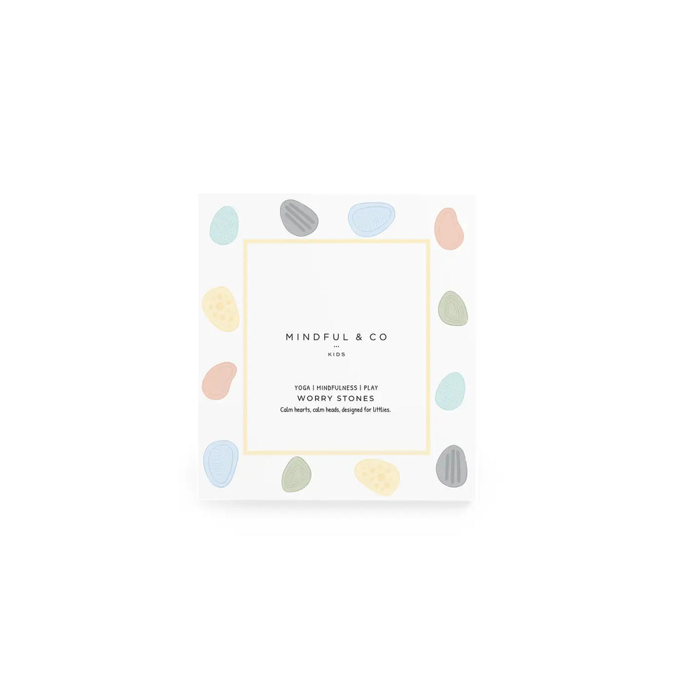 Worry Stones For Kids – Calming Sensory Fidget Set - Mindful & Co Kids