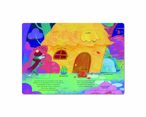 Peek a Flap Fairy Tales Three Little Pigs - Kids Book