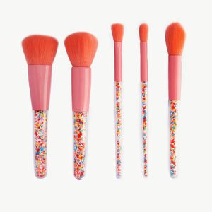 Sprinkle Makeup Brush Set - Oh Flossy