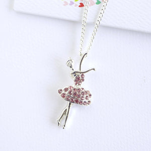Pink Ballerina Necklace - Lauren Hinkley