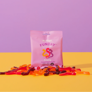Fruity Gummy Snake 50g - Funday Natural Sweets