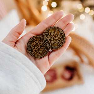 North Pole Polar Pennies Good Behaviour Coins Christmas Coin - The Handmade Christmas Co
