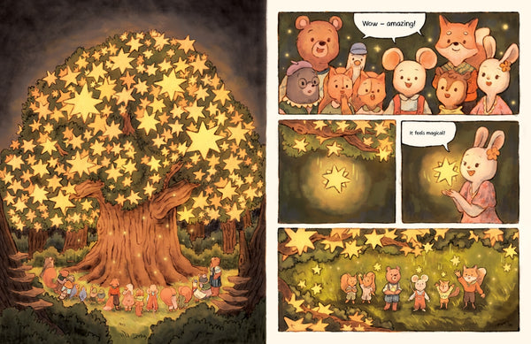 A Starlit Forest Tale: The Star Tree Book