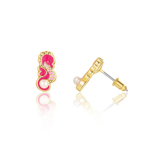 Seahorse Cutie Stud Earrings - Girl Nation