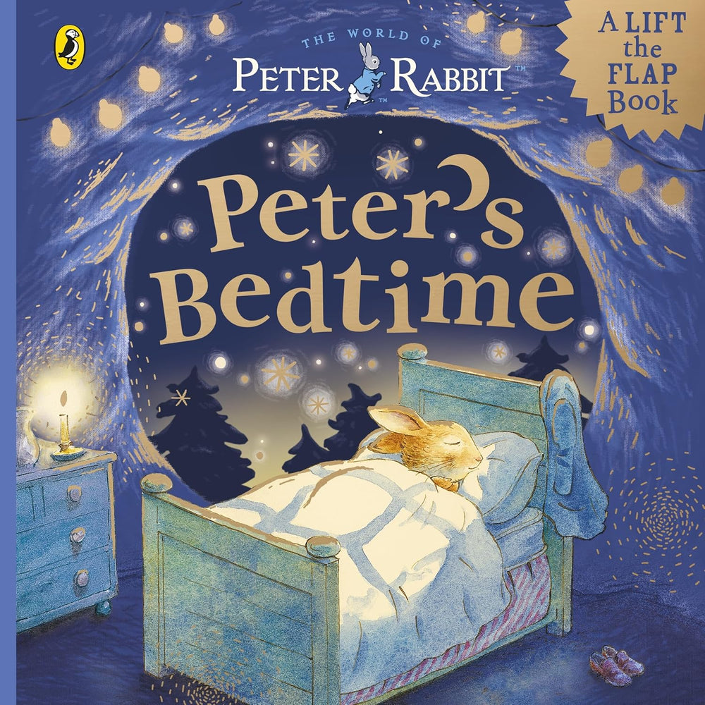 Peter Rabbit: Peter's Bedtime: A Lift-the-Flap Book - Kids Book