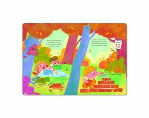Peek a Flap Fairy Tales Three Little Pigs - Kids Book
