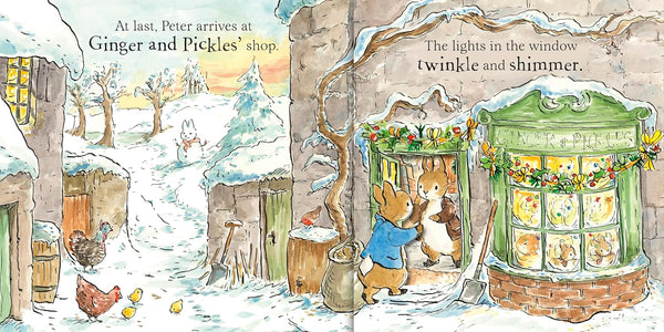 Peter's Snowy Christmas: A Touch-and-Feel Book