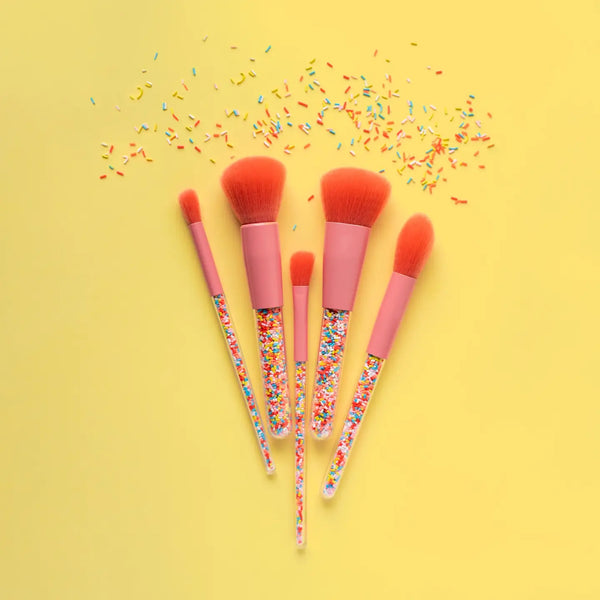 Sprinkle Makeup Brush Set - Oh Flossy