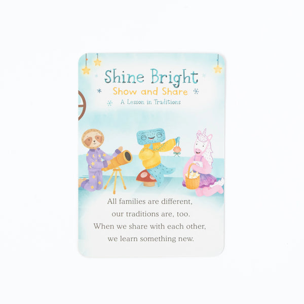 Unicorn Sparkle & Shine Kin Set - Soft Toy + Book - Slumberkins