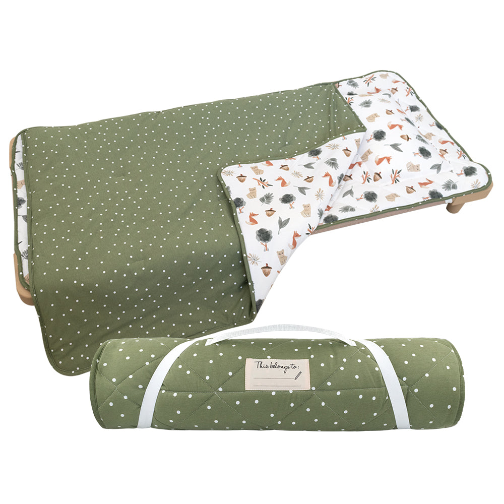 Deluxe Childcare Nap Mat - Forest Retreat - Living Textiles