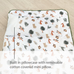 Deluxe Childcare Nap Mat - Forest Retreat - Living Textiles