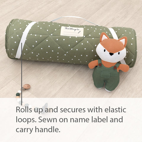 Deluxe Childcare Nap Mat - Forest Retreat - Living Textiles