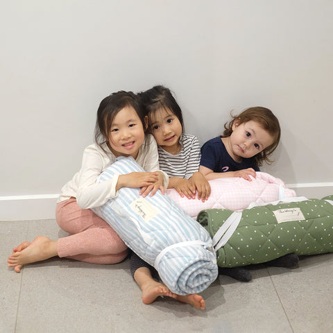 Deluxe Childcare Nap Mat - Sophia Garden - Living Textiles