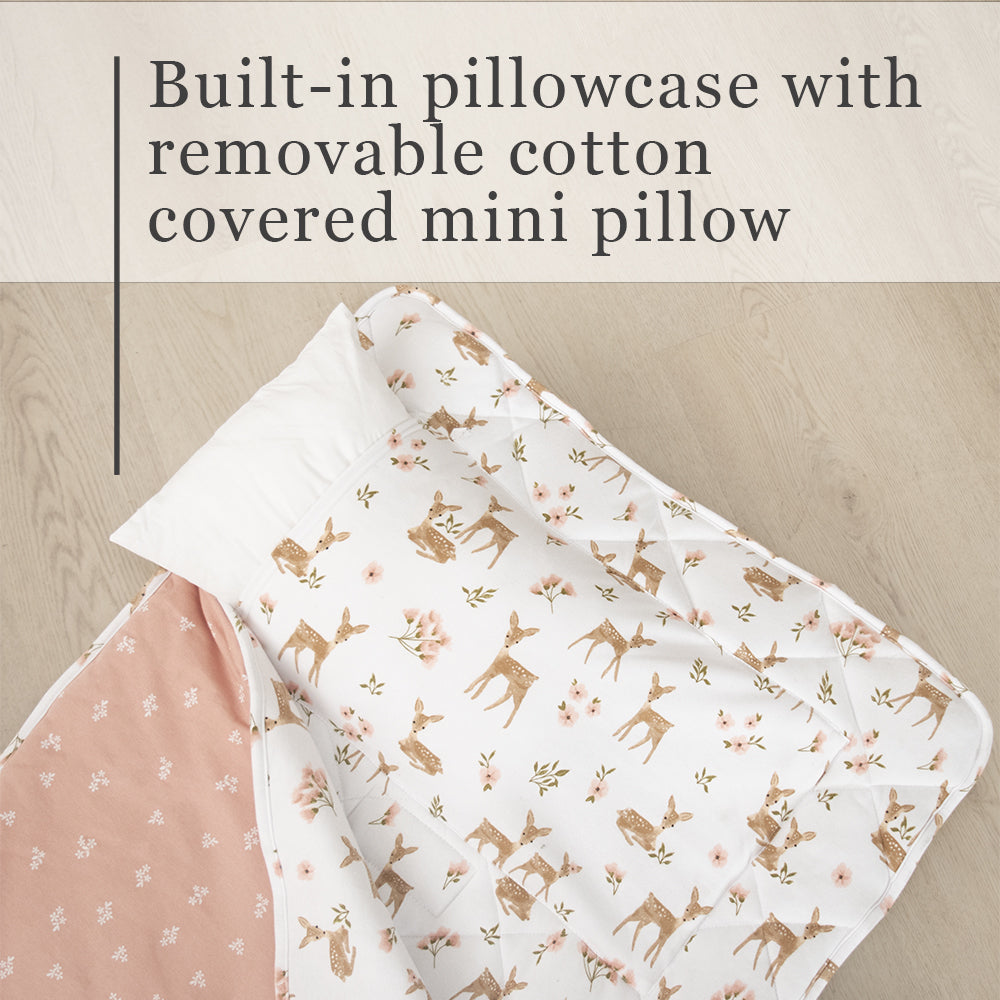 Deluxe Childcare Nap Mat - Sophia Garden - Living Textiles