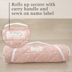 Deluxe Childcare Nap Mat - Sophia Garden - Living Textiles