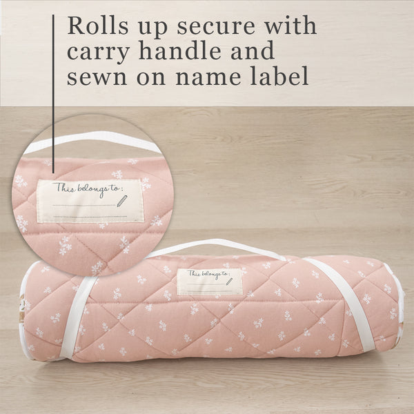 Deluxe Childcare Nap Mat - Sophia Garden - Living Textiles