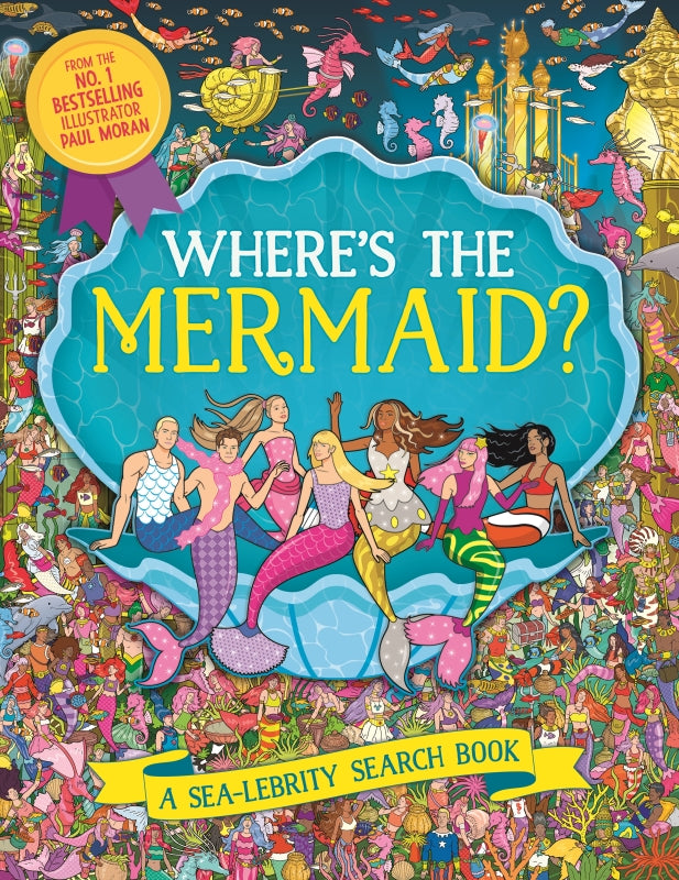 Where's the Mermaid? Search & Find Book