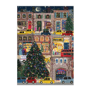 Winter Lights Greeting Card Puzzle - IS GIFT
