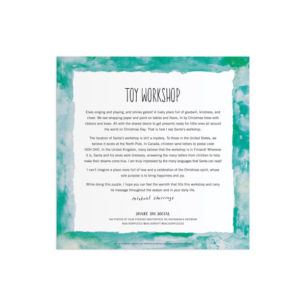 Toy Workshop Foil Puzzle 500pc - IS Gift