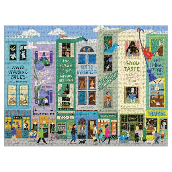 Main Street Books Puzzle - 1000pcs - Galison