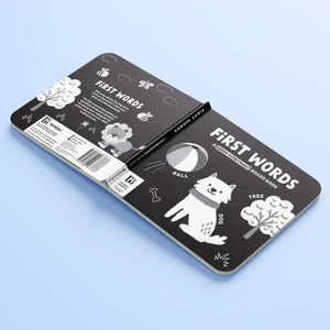 First Words A High-Contrast Board Book - Kids Book