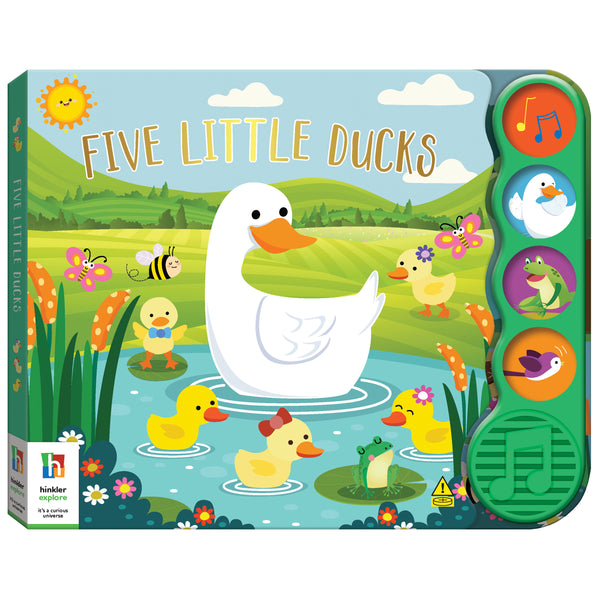 Five Little Ducks Sound Book - Kids Book