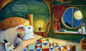 Little Rabbit and the Moon - Kids Book
