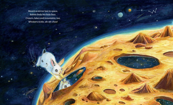 Little Rabbit and the Moon - Kids Book