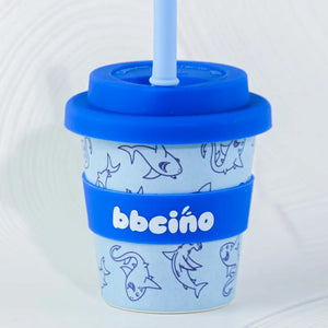 Shark Babycino Cup - 120ml (Straw Included) - BBCINO