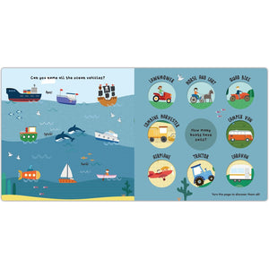 Turn and Learn: Vehicles that Go! Go! Go! - Kids Book - Hardie Grant